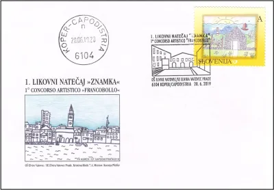 1. LIKOVNI NATEČAJ " ZNAMKA "